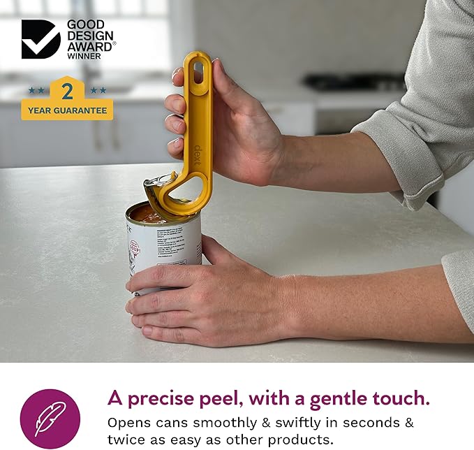 Ring Pull & Pop Top Can Opener (Mulberry) Easy Open Any Pull Tab Cans for Seniors, Soda, Pet Food, Cat Cans, Beer, Parkinsons Aids for living Gifts, Gadgets for People with Arthritis, kitchen gadgets.
