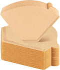 Coffee Filters #4, Unbleached Natural Coffee Filters 8-12 Cup, Disposable Coffee Filters, 4 Cone Paper Compatible with Ninja Coffee Maker, Pour Over and Drip Coffee Maker, 200 Count