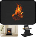 48×30 Inch Hearth Rug Fireproof, Under Grill Mats for Outdoor Grill, Fireproof Rugs for Fireplaces, Grill Mat Oil-Proof Water-Proof Protector for Decks, Patios and Indoor Grill