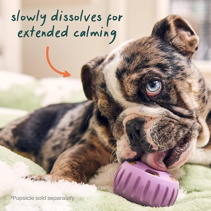 WOOF Pupsicle Refill Pops for Calming - Long-Lasting Refills for The Pupsicle Toy to Promote Calm - Calming Dog Treats - Magnesium for Dogs- Large Pops - 7 Count - 2 Pack