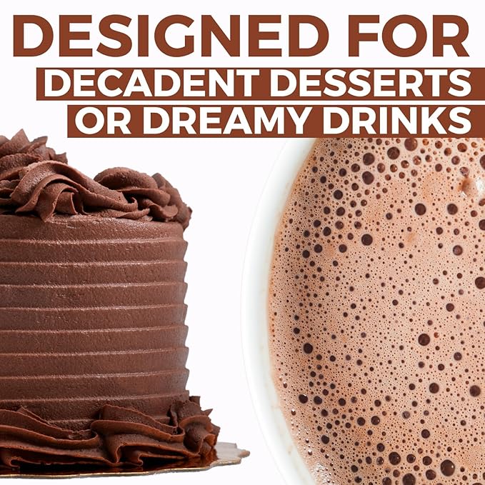Dutch Processed Cocoa Powder (5 lb) Unsweetened, Extra Rich Cocoa Flavor, 22-24% Fat, Premium Culinary Grade, Non-GMO Sourced, Fair Trade Certified, Perfect Cocoa for Baking and Cooking