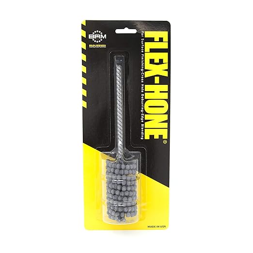 Brush Research BC11832 FLEX-HONE®, 1-1/8" (28.6mm) Diameter, 320 Grit, Silicon Carbide, For Mild Steel, Stainless Steel, Cast Iron and Softer Ferrous Materials