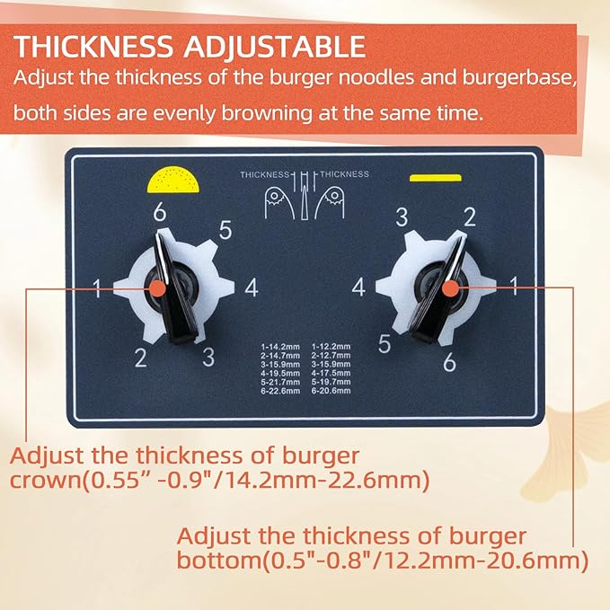 Hakka Commercial Burger Machine, Vertical 2000W Chain Type Automatic Unlimited Electric Bun Toaster for Fast Food Restaurant Grilling Browning EGO 1400 Slices/Hour