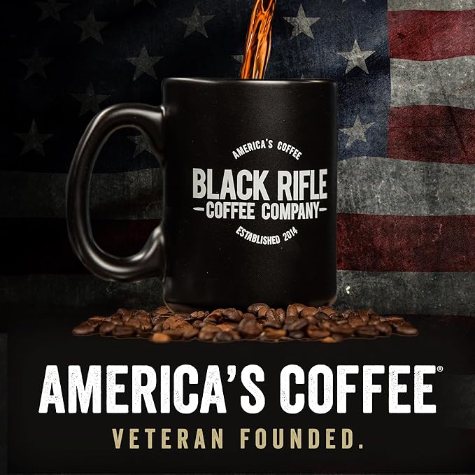 Black Rifle Coffee Company Pumpkin Spice, 22 Count, Medium Roast K Cups - Single Serve K Cups Coffee Pods - Kcup Pods Compatible with Keurig 1.0 & 2.0 - Made from Arabica Beans