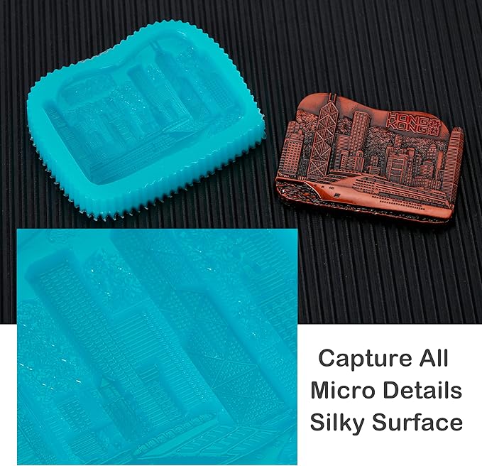 BBDINO Silicone Mold Making Kit, 2.42lb Super Elastic Liquid Silicone for Mold Making, 3h Fast Cure Platinum Mold Making Silicone Rubber for Casting Resin Molds/Silicone Molds/Candle Molds/Soap Molds