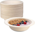 GUSTO [16 oz - 125 Count Heavy-Duty 100% Compostable Kraft Paper Soup Bowls – Eco-Friendly Disposable Sugarcane (Formerly Comfy Package)