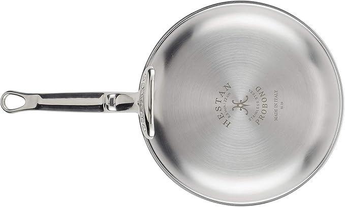 Hestan - ProBond Collection - Professional Clad Stainless Steel Frying Pan, Induction Cooktop Compatible, 8.5-Inch