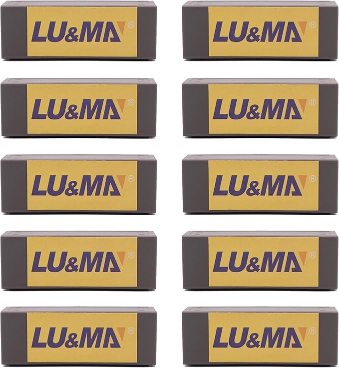 Paint Scraper Carbide Blades Double-Edged Reversible Replacement Blade (2.38"(60mm),10packs) By LU&MN