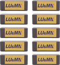 Paint Scraper Carbide Blades Double-Edged Reversible Replacement Blade (2" (50mm),10packs) By LU&MN