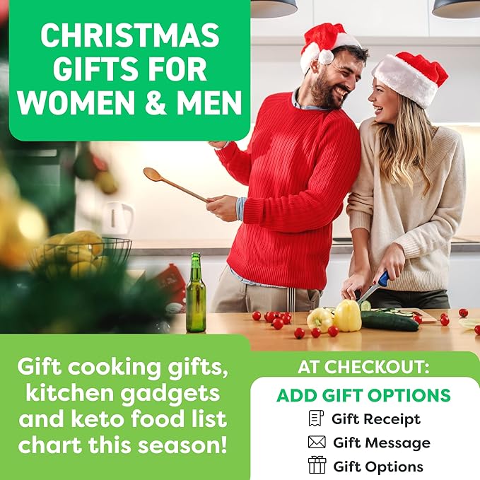 Air Fryer & Keto Cookbook Magnets - Set of 2 (7”x6”) - Air Fryer Accessories & Keto Meal Plan Cookbook - Airfryer Kitchen Accessories - Keto Foods & Keto Diet Book For Beginners - Kitchen Gadgets 2025