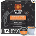 Copper Moon Single Serve Coffee Pods for Keurig K-Cup Brewers, Medium Roast, Pumpkin Spice Blend, 12 Count