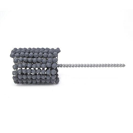 Brush Research BC21832 FLEX-HONE®, 2-1/8" (54mm) Diameter, 320 Grit, Silicon Carbide, For Mild Steel, Stainless Steel, Cast Iron and Softer Ferrous Materials