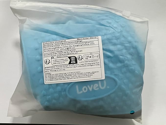 Kitchen Oven Gloves - Dual-Layer Heat Resistant Grilling Gloves, Silicone Oven Mitts with 5 Fingers, Waterproof Non-Slip Pot Holder for Barbecue, Cooking, Baking (XL-XXXL, Black Long)