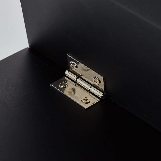 Chef’s Vision Magnetic Knife Block - Black - Stylish Kitchen Magnetic Knife Holder - Elegant Free Standing Knife Display - Ideal for Colorful Knives - Sleek Kitchen Décor - Knife Block without knives