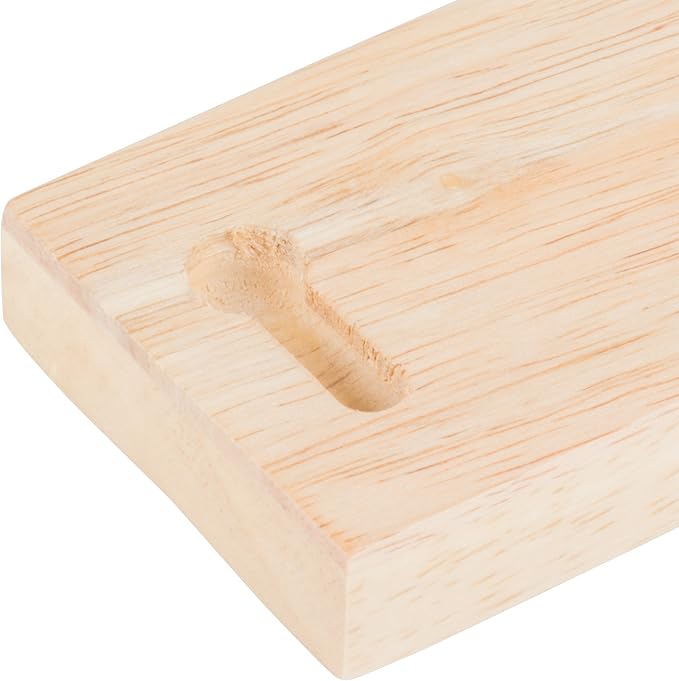 Mercer Culinary Magnetic Bar, 12 x 2-3/8 x 3/4, Rubberwood