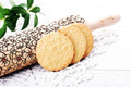SAKURA Embossing rolling pin. Japanese Cherry Blossom embossed dough roller by Algis Crafts