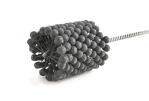 Brush Research BC21412 FLEX-HONE®, 2-1/4" (57.2mm) Diameter, 120 Grit, Silicon Carbide, For Mild Steel, Stainless Steel, Cast Iron and Softer Ferrous Materials