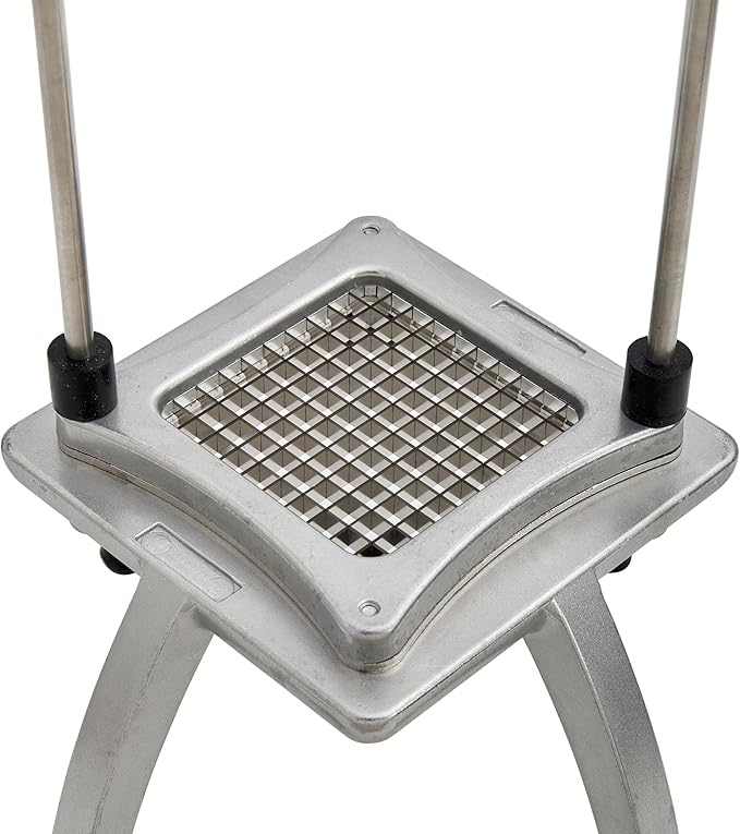 Commercial XL Vegetable Dicer and Chopper, 1/2" Stainless Steel Dicer with 4.25" Large Square Cutting Area, NSF Certified for Restaurants (29A-011-1/2)