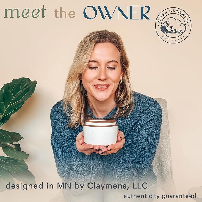 Mora Ceramic Ramekins - 4oz, Set of 6 - Small Oven Safe Baking Dishes/Cups - For Personal Pudding, Creme Brulee, Souffle, Serving Dip, Custard, Ice Cream - Single Mini Bowls - Vanilla White