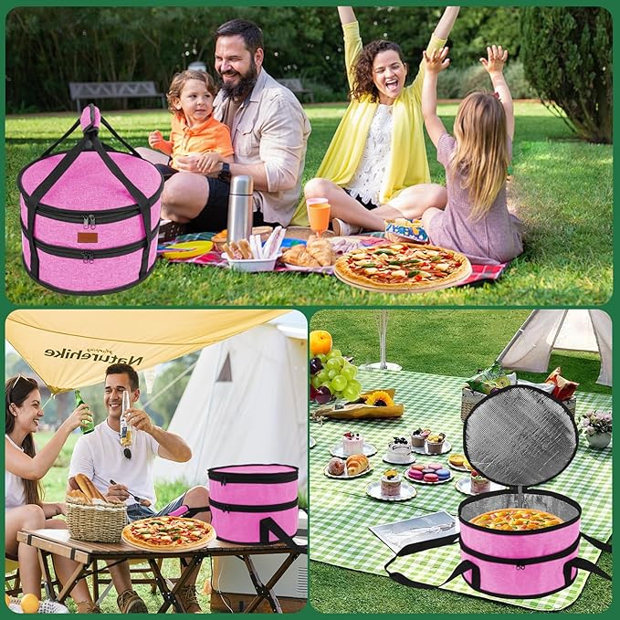 Aufind Pie Carrier (Rose Red)
