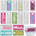 RESINWORLD 10-Cavity 20oz/30oz & 40oz Name Plate Silicone Mold, Cup Topper Mold for Resin Casting