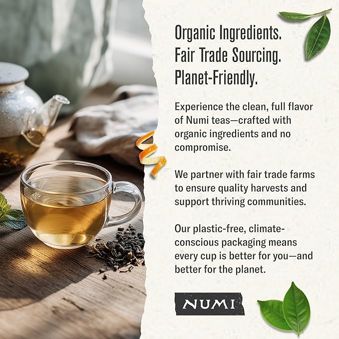 Numi Gunpowder Green, 18Count Box Of Tea Bags