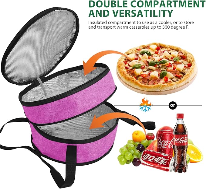 Aufind Pie Carrier (Rose Red)