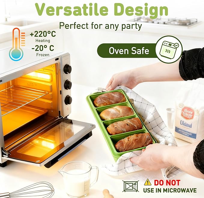 Silicone Freezer Tray with Lid Soup Freezer Container Molds with Steel Reinforced Rim Big Ice Cube Molds Pebble Ice Tray Soup Cubes Baking Dish Freezer Safe Food Storage Containers Kitchen Gadgets