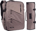 Asaya Chef Knife Backpack with 20 Pocket Knife Roll Bag - Over 30 Pockets for Knives - Knives Not Included (Brown)