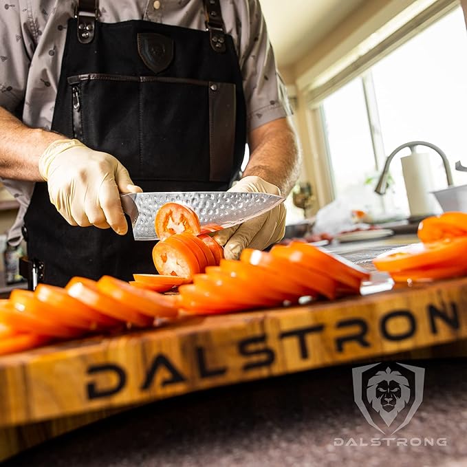 Dalstrong Shogun Series Chef Knife 8" ELITE Bundled with Paring Knife 3.5" Gift Set