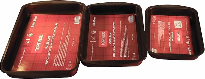 Non-stick OVEN TRAY SET OF 3