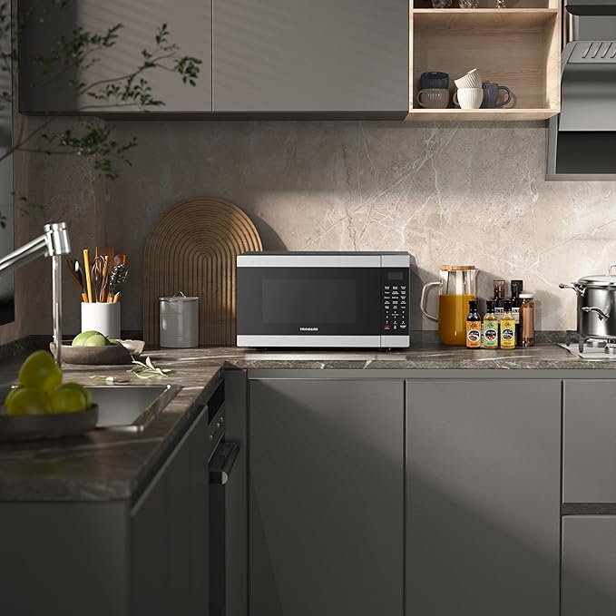 FRIGIDAIRE Stainless Steel Microwave Oven, Multi Function, Programmable, 2.1 Cu Ft