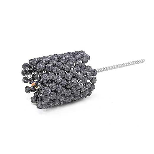 Brush Research BC23880 FLEX-HONE®, 2-3/8" (60.3mm) Diameter, 80 Grit, Silicon Carbide, for Mild Steel, Stainless Steel, Cast Iron and Softer Ferrous Materials