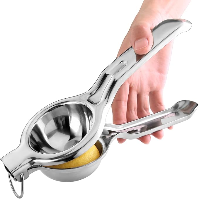 New Star Foodservice 43280 Stainless Steel Lemon Squeezer