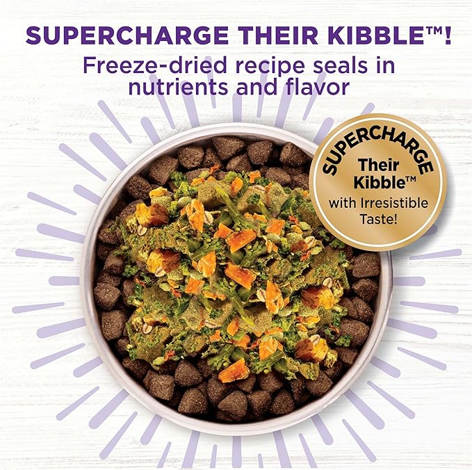 Wellness Bowl Boosters, Dog Food Topper for Small, Medium, & Large Breeds, Grain Free, Natural, Freeze Dried, Joint Health Chicken, 4 Ounce Bag (Pack of 1)
