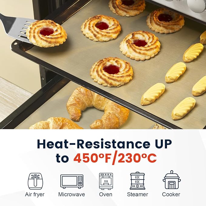 320 PCS Parchment Paper Sheets 9x13 Inch, Unbleached Parchment Paper for Baking, Non-Stick Precut Parchment Sheets for Baking Grilling Frying Steaming