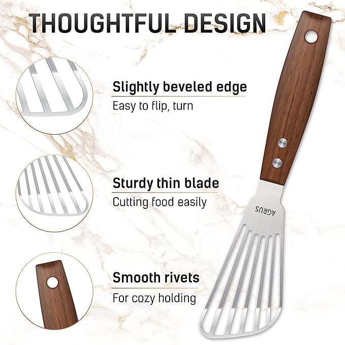 Fish Spatula Satainless Steel (10 inches)