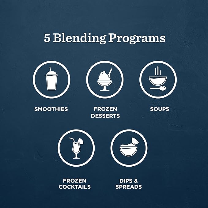 Vitamix Ascent Series X4 Blender with Five Blending Programs, Self-Cleaning Program, Professional-Grade Blender for Smoothies, Soups and More, Stainless-Steel Blades, 48 Oz Container, Polar White
