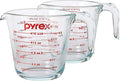 Pyrex -2 Prepware 2 Glass Measuring Cup