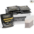 Colonial Coffee Ground Coffee Filter Portion Packs, 2 Ounce (Pack of 40), 100% Arabica Breakfast Blend Medium Roast, Gourmet Bulk Packets for 10-12 Cup Drip Maker