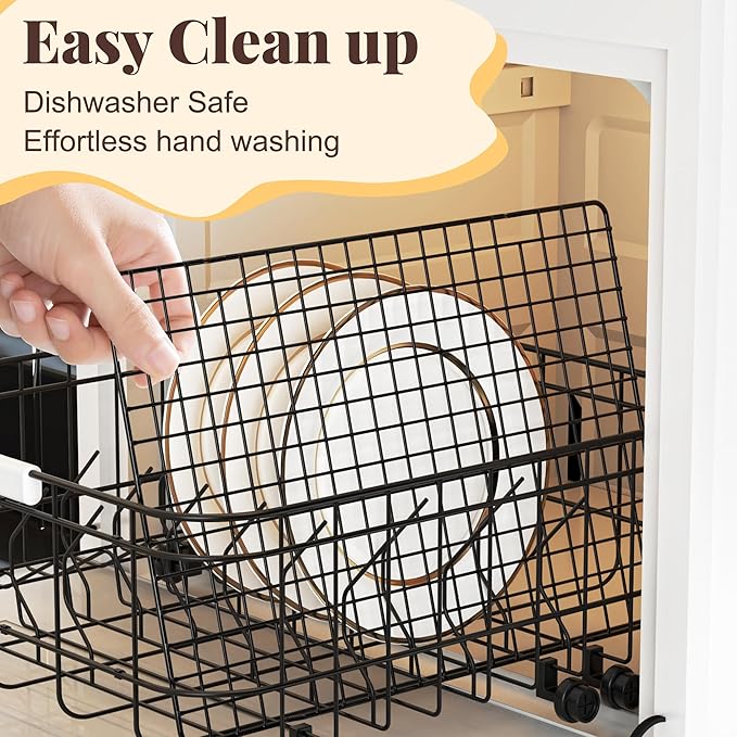 Cooling Racks for Cooking and Baking - 2 PCS 10" x 15" Grid Wire Baking Rack for Oven Cooking, Baking, Grilling, Roasting - Dishwasher Safe Bacon Rack - Fits Jelly Roll Cookie Sheet Pan