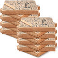 Outus 1200 Pcs 8 x 10 Inch Deli Wax Paper Sheets Grease Resistant Tray Basket Liners Newsprint Paper Water and Grease Proof Sandwich Wrapping Square Hot Dog Wrappers for Food Baking (Brown)