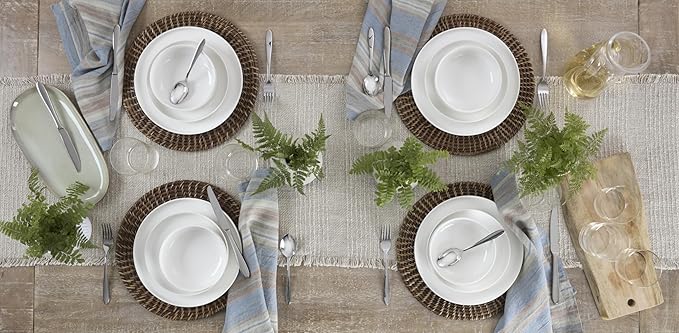 Oneida 895998 Mooncrest Satin 20 Piece Everyday Flatware Set