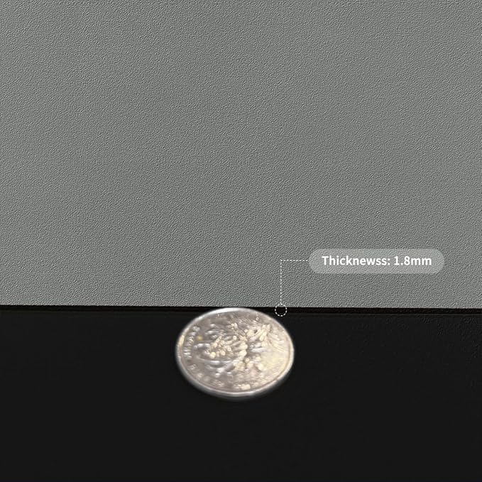 Table Pad Protector for Dining Room Table - Can Be Used On Both Sides Waterproof and Easy to Clean Good Flatness Used for Dining Table(Black+Gray 54x72)