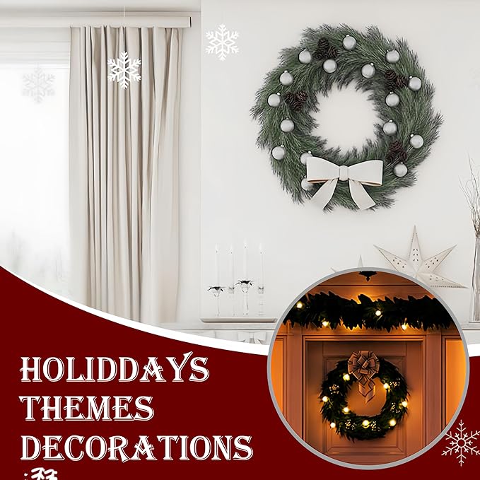 Suction Cup Hooks for Wreaths on Glass, 2026 Upgrade No Drill Towel Hooks Stainless Steel Waterproof Suction Cup Hooks, Wreath Hanger for Front Door for Kitchen, Bedroom (2, Silver)