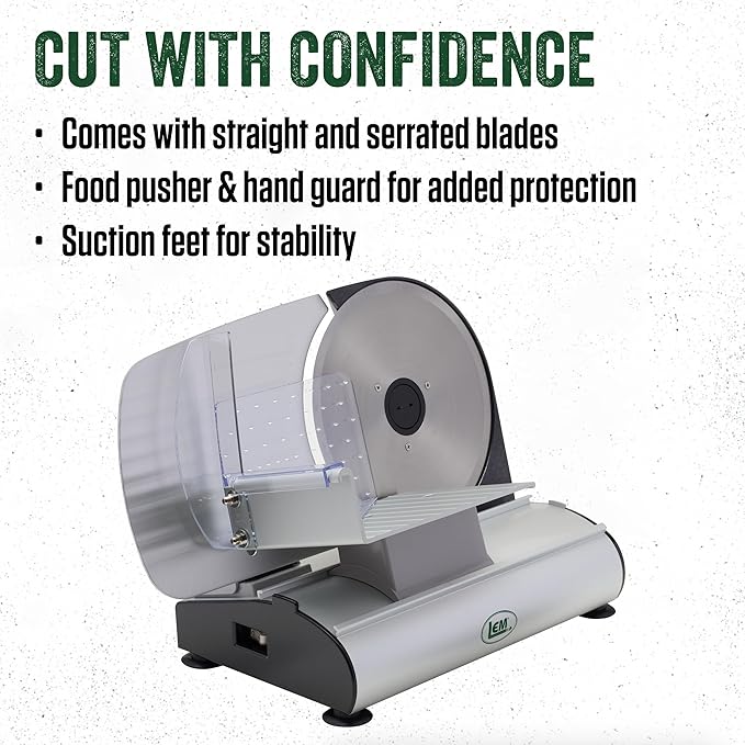LEM Mighty Bite 8.5" Meat Slicer