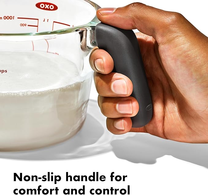 OXO Good Grips 2 Cup Glass Measuring Cup with Lid