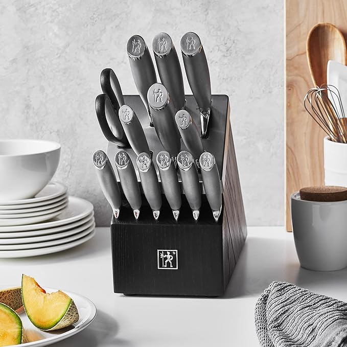 Henckels Modernist 14-pc Self-Sharpening Knife Block Set - Black