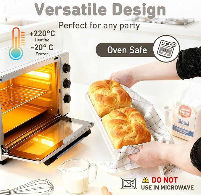 Silicone Freezer Tray with Lid Soup Freezer Container Molds with Steel Reinforced Rim Large Ice Cube Freezer Molds Soup, Sauce, Leftovers, Homemade Meal Prep Freezing Kitchen Storage Containers Cream