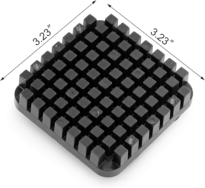 New Star Foodservice 7006889 Replacement Pusher for 7006872 New Star Foodservice Wall Mounted 3/8" French Fry Cutter (REPLACEMENT PART ONLY COMPATIBLE WITH NSF WALL MOUNTED FRENCH FRY CUTTER) Black